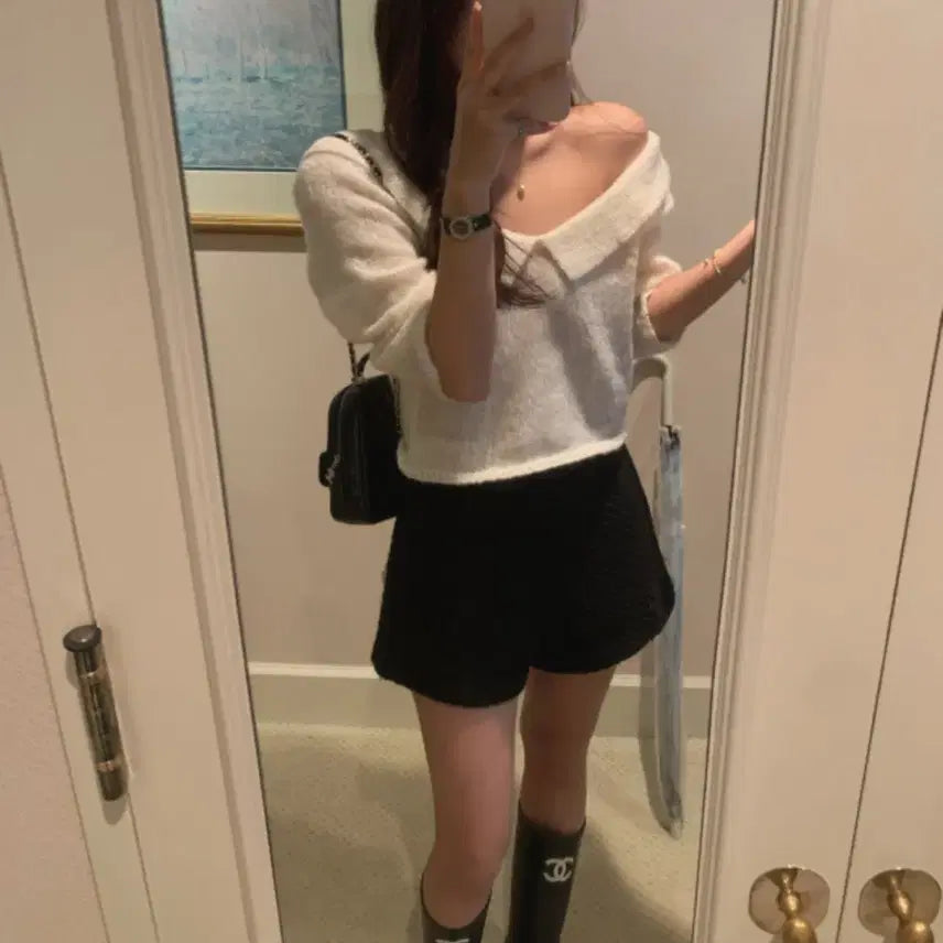 [BUNJANG] Tweed Short Pants / [새상품] 트위드 숏 팬츠