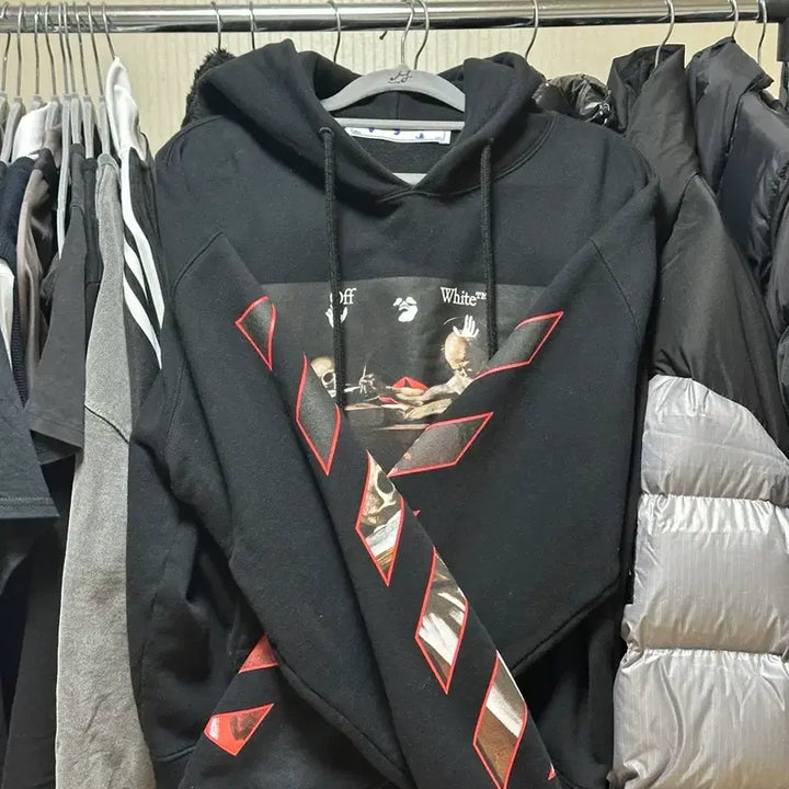 [BUNJANG] Off-White Caravaggio Hoodie S / 오프화이트 카라바조 정품 후드 S