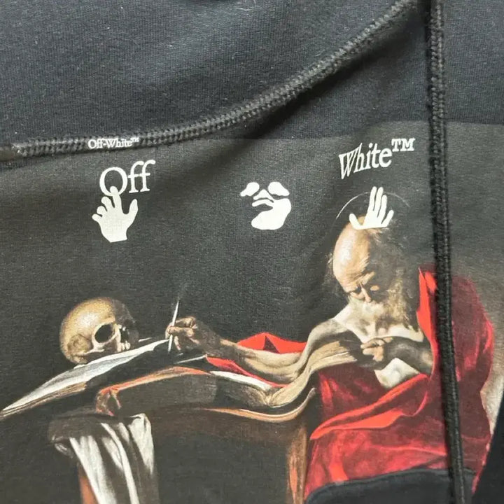 [BUNJANG] Off-White Caravaggio Hoodie S / 오프화이트 카라바조 정품 후드 S