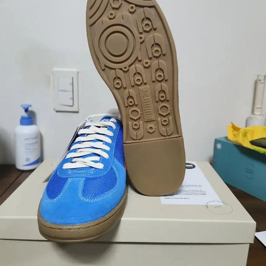 [BUNJANG] Puma Super Team OG Sneakers Blue/Orange 285 / 푸마 슈퍼팀 OG 스니커즈 블루/오렌지 285사이즈