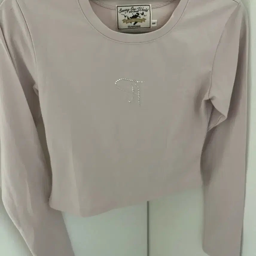 [SOLD OUT] 쓰리타임즈 쥬얼티 롱슬리브 핑크