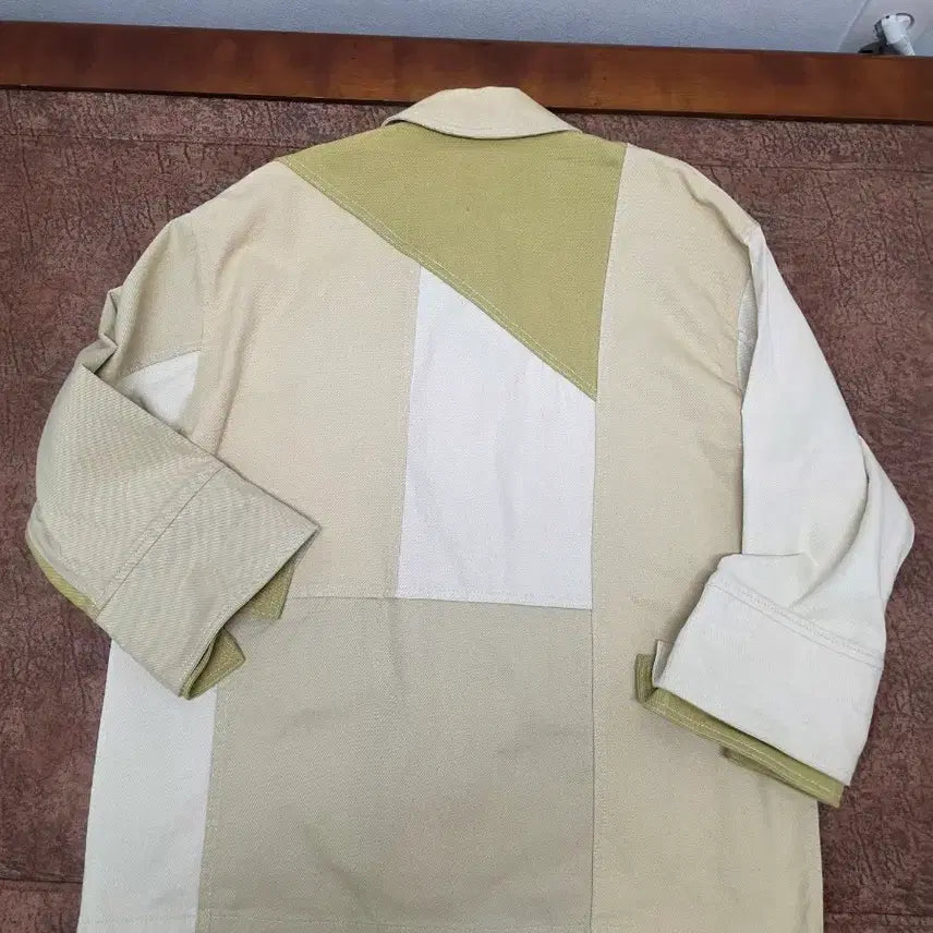 [BUNJANG] ZARA Patchwork Gabardine Jacket M / 자라 패치워크 개버딘 재킷 M