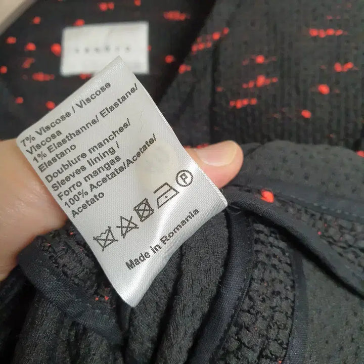 [BUNJANG] Sandro Tweed Short Jacket / 산드로 트위드 숏자켓