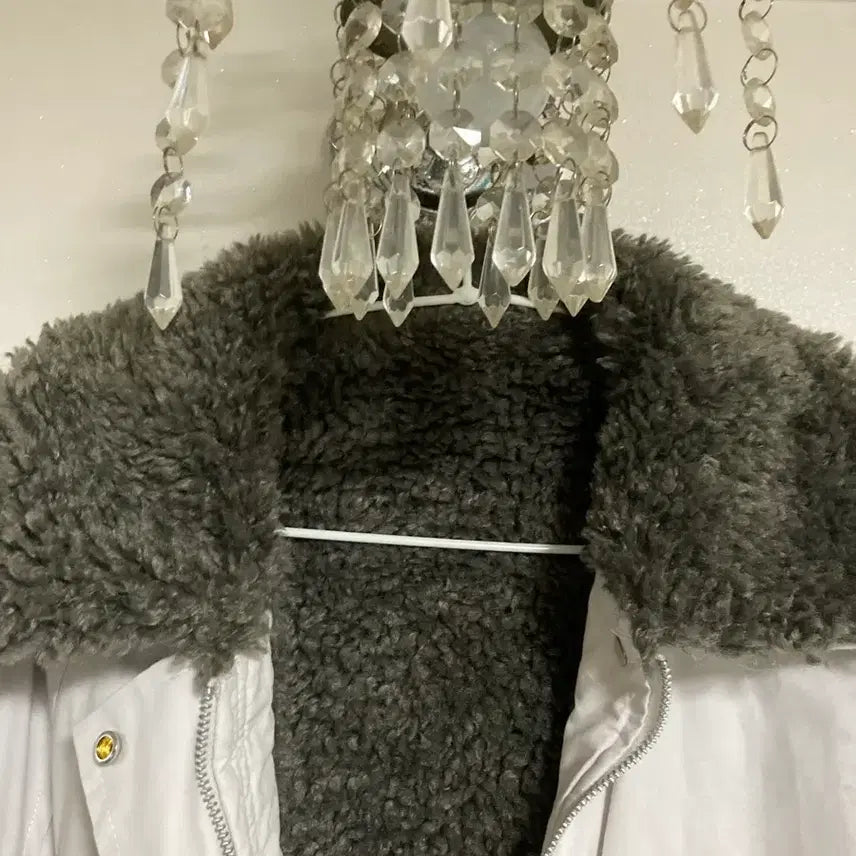 [BUNJANG] Big Size Sherpa Fleece Jacket / 빅사이즈 양털뽀글이자켓 66~77반