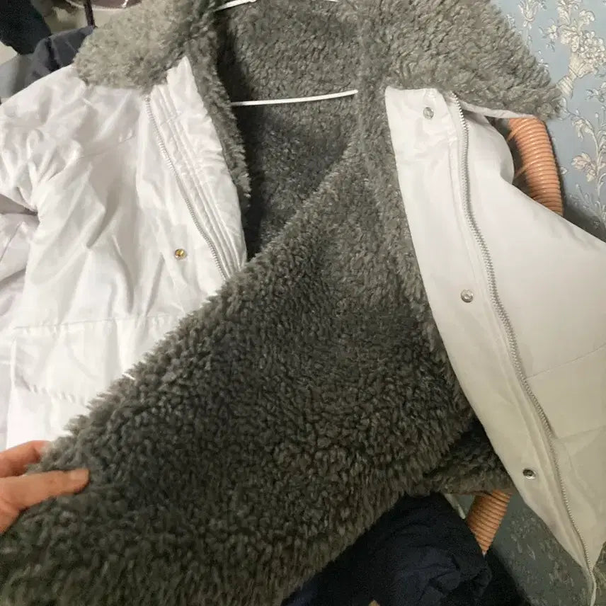 [BUNJANG] Big Size Sherpa Fleece Jacket / 빅사이즈 양털뽀글이자켓 66~77반
