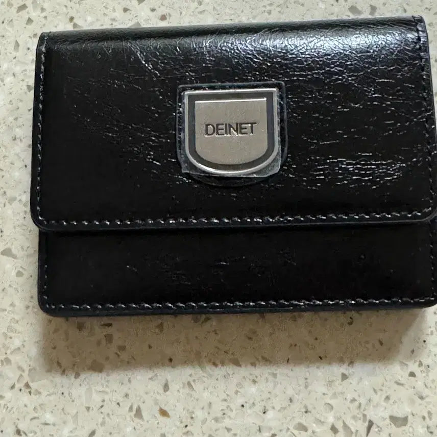 [BUNJANG] Deinet Signature Black Wallet / Deinet 다이닛 시그니처 블랙 반지갑