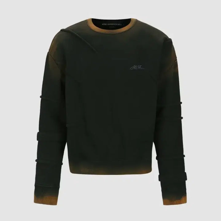 [BUNJANG] Andersson Bell Gradient Sweatshirt (Black) / [앤더슨벨] 마드로 그라디언트 스웻셔츠 (BLACK)