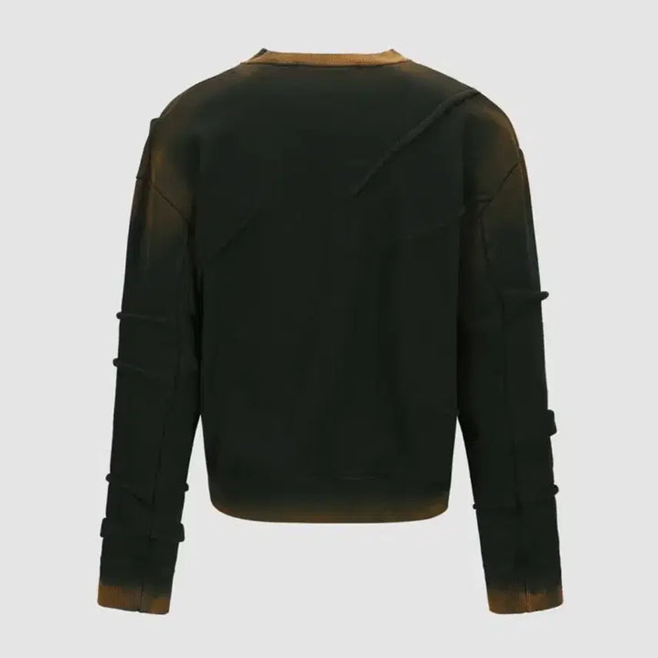 [BUNJANG] Andersson Bell Gradient Sweatshirt (Black) / [앤더슨벨] 마드로 그라디언트 스웻셔츠 (BLACK)