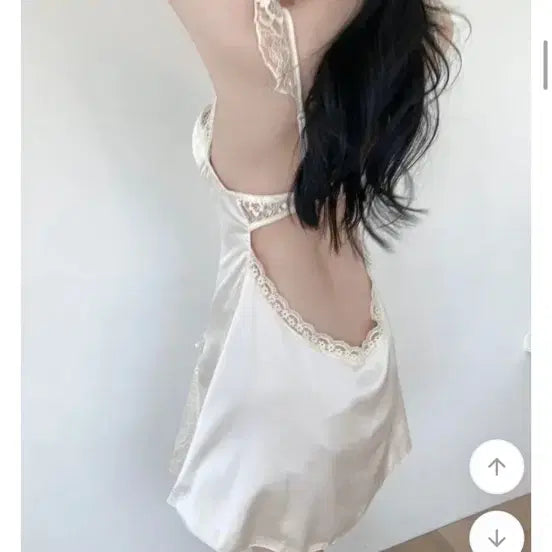 [BUNJANG] Belle Marie Satin Lace Home Wear / 벨르마리 슬립 홈웨어