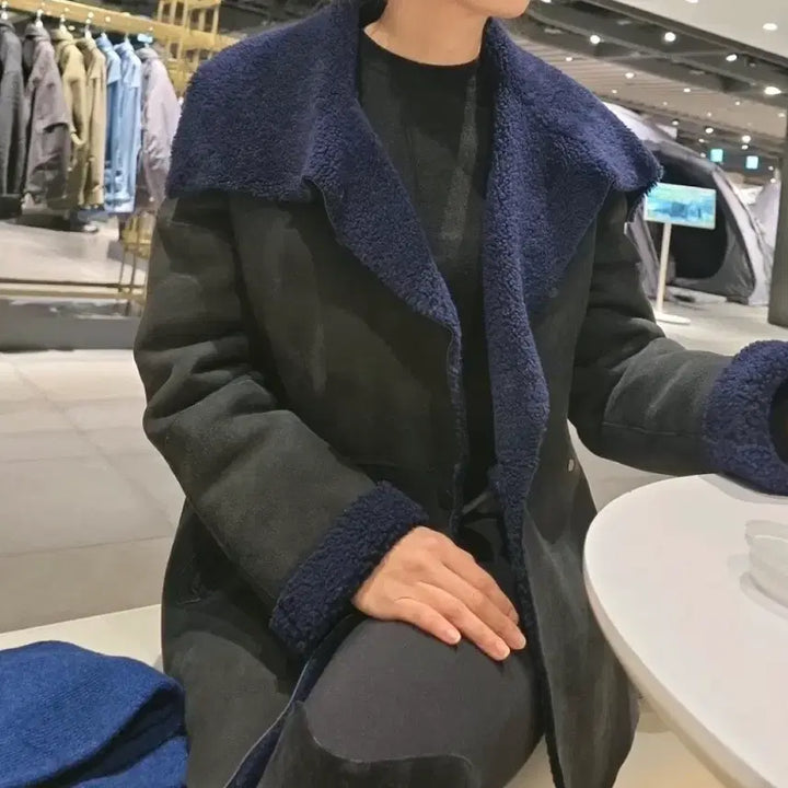 [BUNJANG] Vince Suede Mustang Coat / 빈스스웨이드무스탕