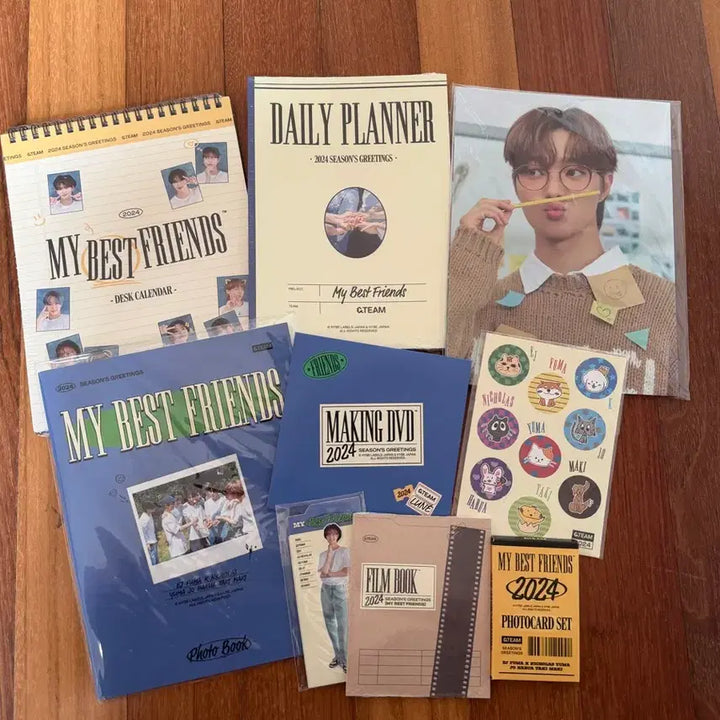 [BUNJANG] ENHYPEN 2024 Season's Greetings Full Set / 앤팀 2024 시즌그리팅 시그 풀구성 양도 판매