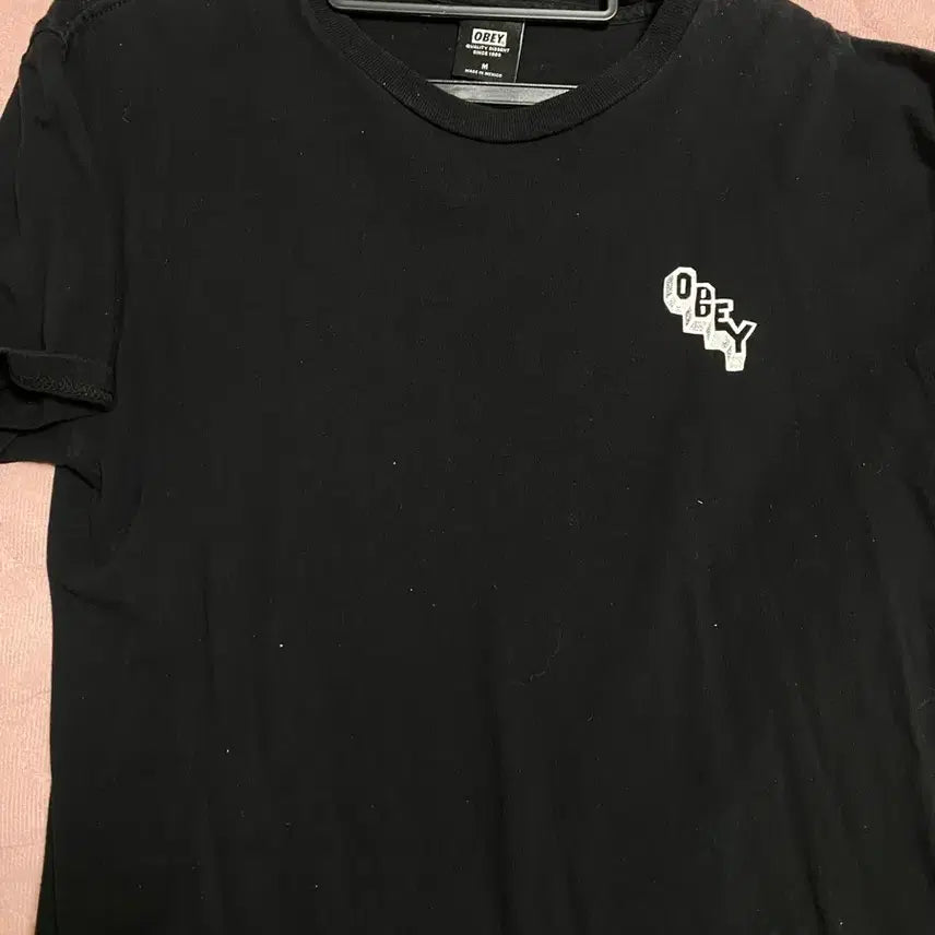 [BUNJANG] Obey Black T-Shirt (M) / 오베이 블랙 반팔 티셔츠 M 팝니다~