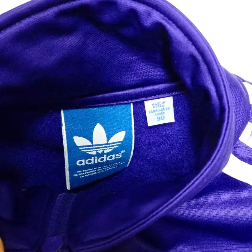 [BUNJANG] Adidas Firebird Track Top (Deep Purple) - Size 90 / [아디다스] 희귀 딥퍼플 컬러 파이어버드 트랙탑 90