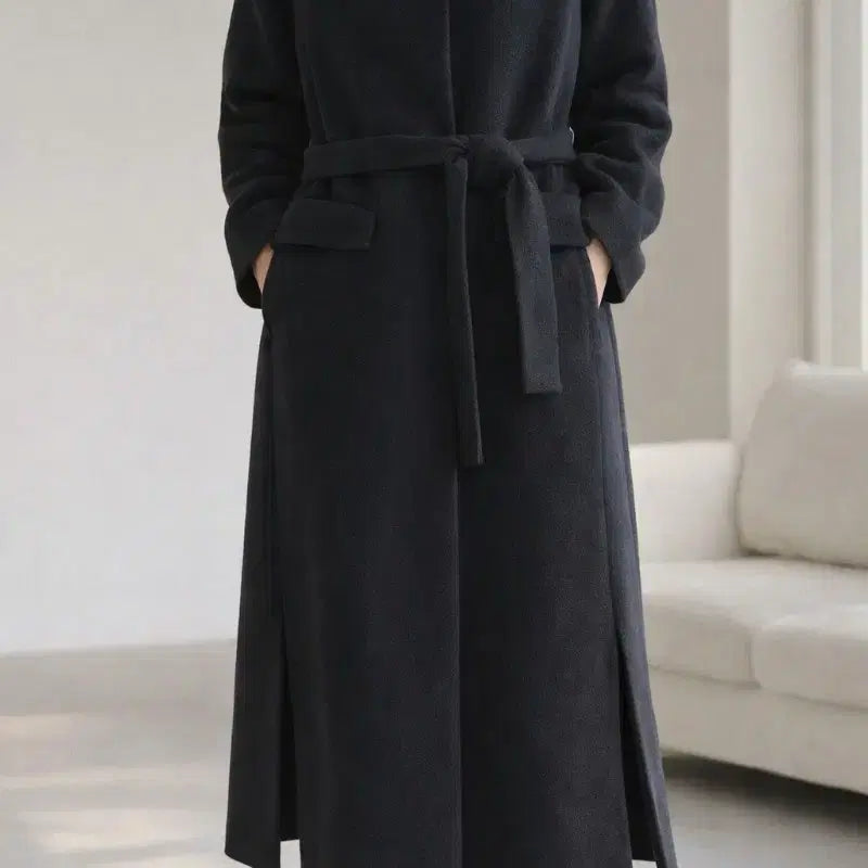 [BUNJANG] Karl Lagerfeld Women's Wool Coat / 칼 라거펠트 여성코트