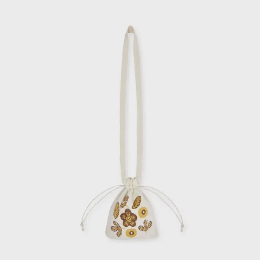 [BUNJANG] Socks Appeal Black Cotton Knit Crossbody Bag / 삭스어필 BK cotton knit cross bag