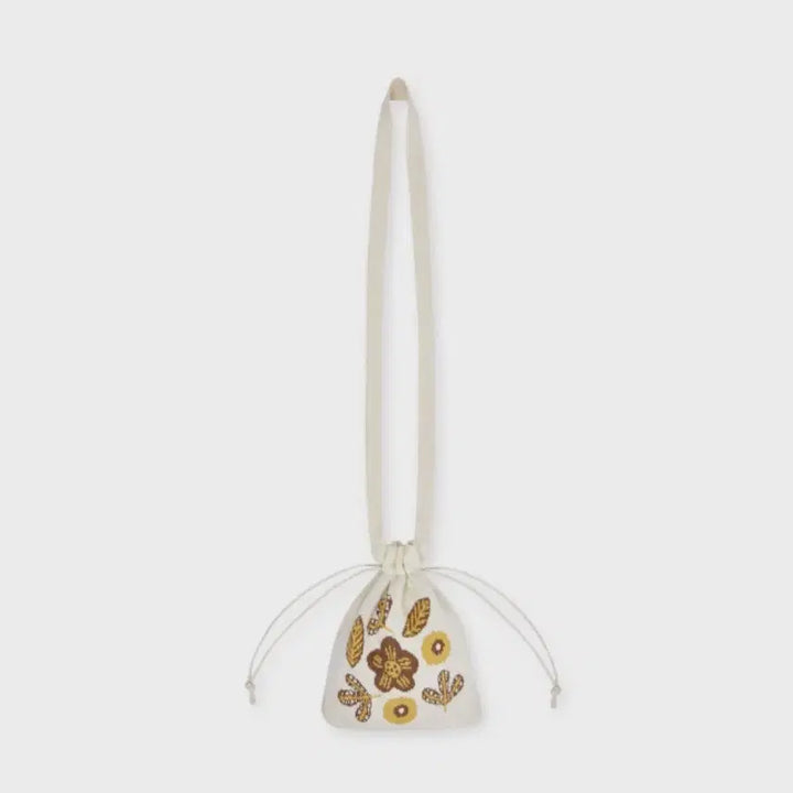 [BUNJANG] Socks Appeal Black Cotton Knit Crossbody Bag / 삭스어필 BK cotton knit cross bag