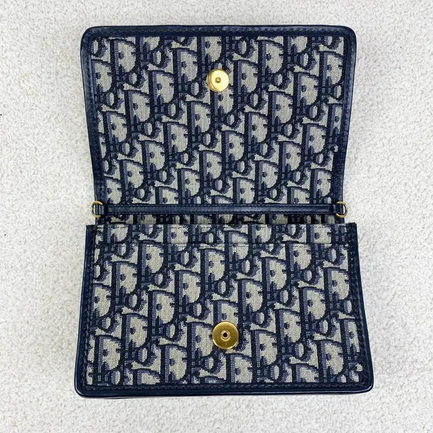 [BUNJANG] Dior Montaigne Shoulder Bag 2-in-1 Pouch / 디올 숄더백 몽테인 투인원 파우치