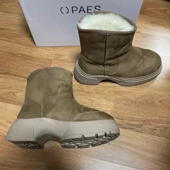 [BUNJANG] paes Western Fur Boots / paes 웨스턴 퍼 부츠