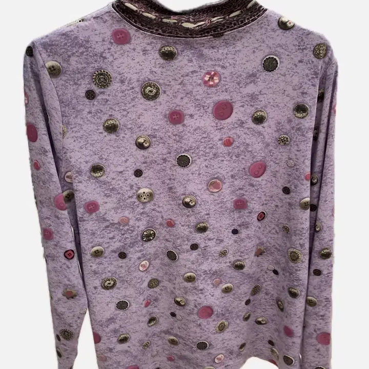 [BUNJANG] Button Sleeve Long Sleeve T-shirt / button sleeve 버튼 슬리브 긴팔 롱 티셔츠