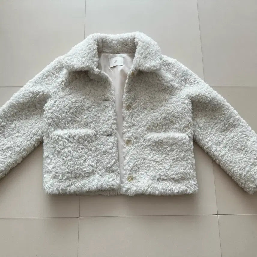 [BUNJANG] Around Us Fleece Jacket / 어라운드율 양털 뽀글이 자켓