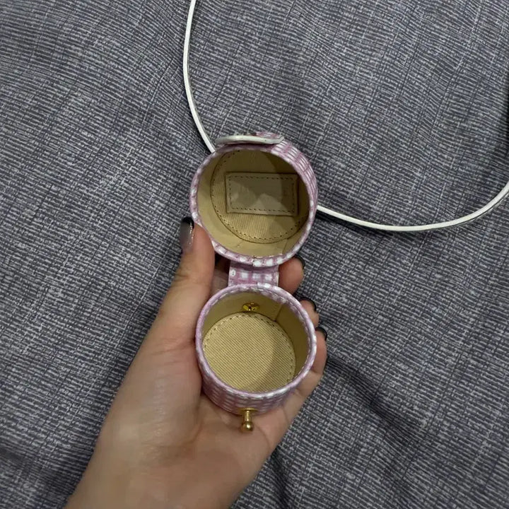 [BUNJANG] Jacquemus Le Micro Vanity Pink Shoulder Bag / 자크뮈스 Le micro vanity 미니 핑크 숄더백