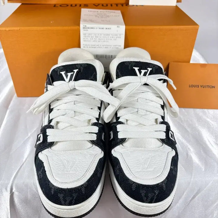 [BUNJANG] Louis Vuitton LV Trainer Sneakers Black / (정품)루이비통 LV 트레이너 스니커즈 블랙