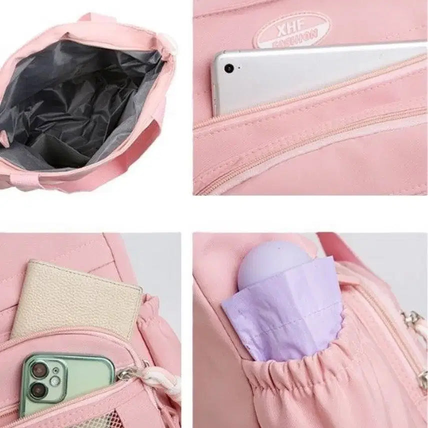 [BUNJANG] 4Color Multi Tote Shoulder Crossbody Bag / 4Color 보부상 멀티 토트 숄더 크로스백