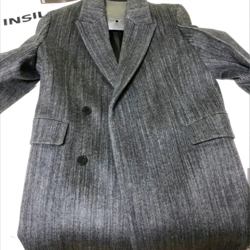 [BUNJANG] In Silence Space Dyed Coat Gray S / 인사일런스 스페이스 다잉코트 그레이 s