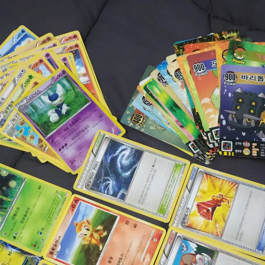 [BUNJANG] Ancient Pokemon Card Collection - Charizard, Zapdos, Energy, Arceus / 옛날 고대 포켓몬 카드 모음 리자몽 썬더 에너지 아르세우스