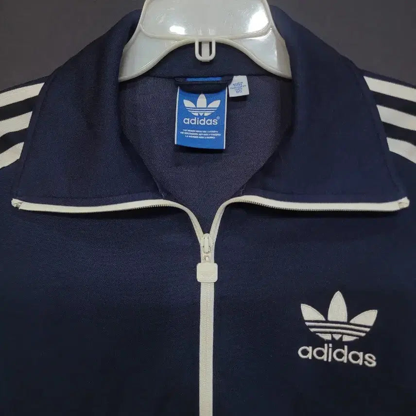 [BUNJANG] Adidas Firebird Navy Track Top Jacket / 아디다스 불꽃 파이어버드 곤흰 유로파 네이비 트랙탑 져지