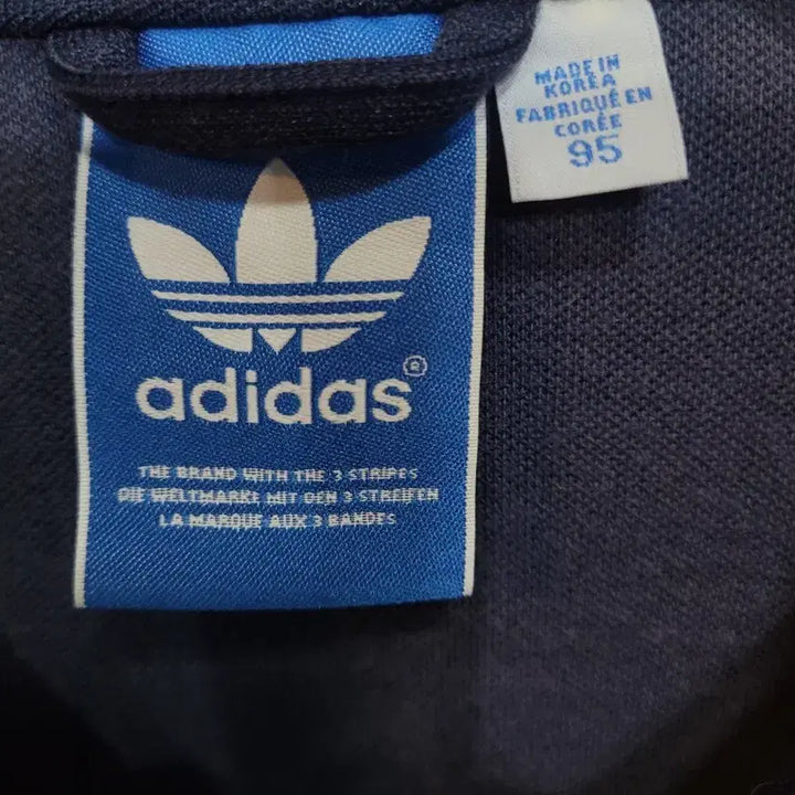 [BUNJANG] Adidas Firebird Navy Track Top Jacket / 아디다스 불꽃 파이어버드 곤흰 유로파 네이비 트랙탑 져지