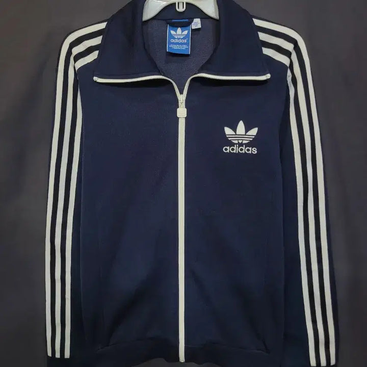 [BUNJANG] Adidas Firebird Navy Track Top Jacket / 아디다스 불꽃 파이어버드 곤흰 유로파 네이비 트랙탑 져지