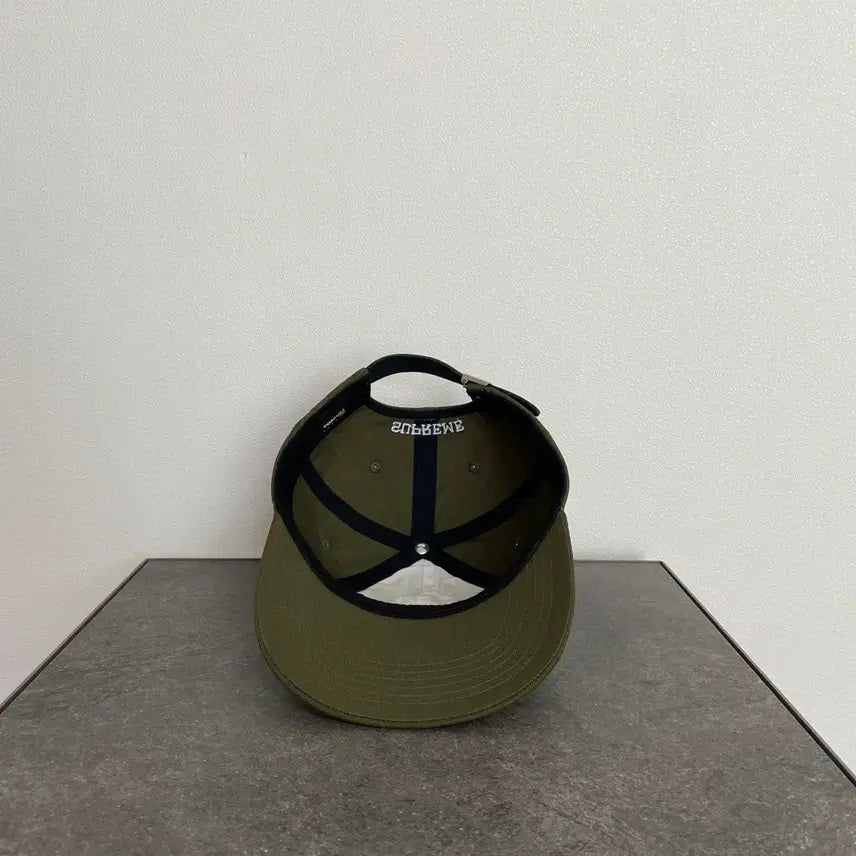 [BUNJANG] Supreme S Logo Cordura Ball Cap - Khaki / (OS) 슈프림 S로고 볼캡 모자 코듀라 카키