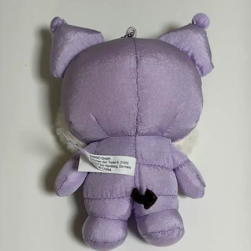 [BUNJANG] Sanrio Kuromi Fuwafuku Winter Mascot Holder / 산리오 쿠로미 인형 후와푸쿠 폭신폭신 윈터 마스코트 홀더