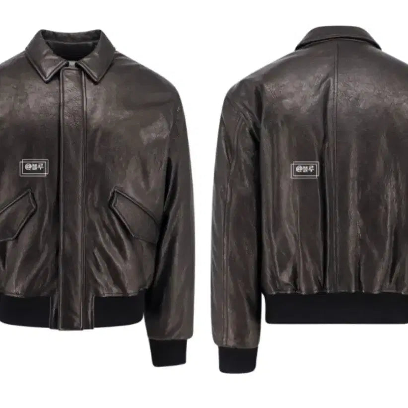 [BUNJANG] Saint Laurent Leather Jacket (Size 50) / 생로랑 가죽자켓 50사이즈