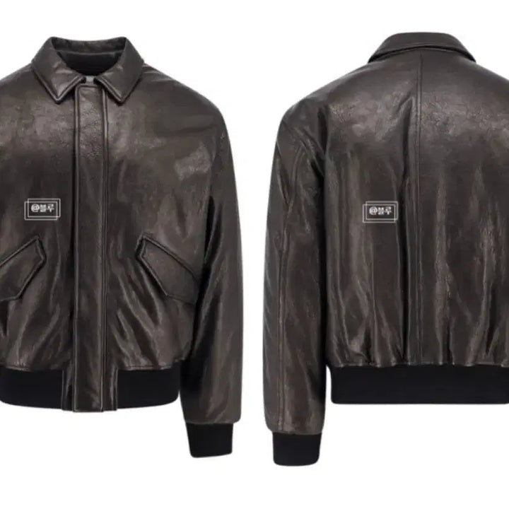 [BUNJANG] Saint Laurent Leather Jacket (Size 50) / 생로랑 가죽자켓 50사이즈