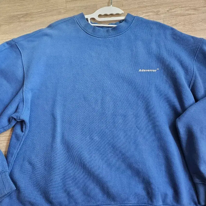 [BUNJANG] ADER Error Blue Sweatshirt / 아더에러 블루 맨투맨 스웻셔츠