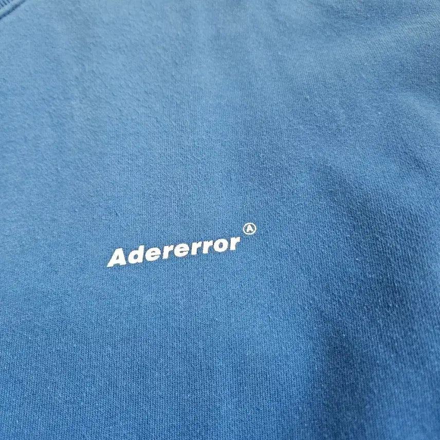 [BUNJANG] ADER Error Blue Sweatshirt / 아더에러 블루 맨투맨 스웻셔츠
