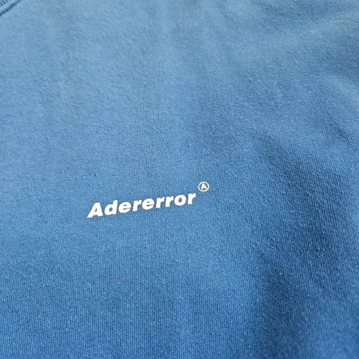 [BUNJANG] ADER Error Blue Sweatshirt / 아더에러 블루 맨투맨 스웻셔츠