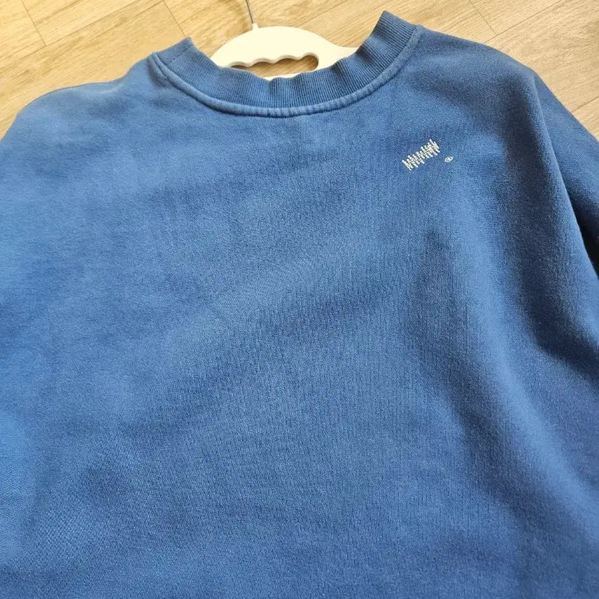 [BUNJANG] ADER Error Blue Sweatshirt / 아더에러 블루 맨투맨 스웻셔츠