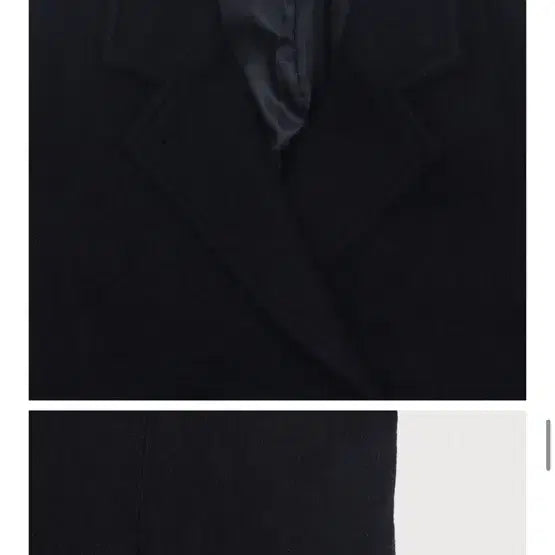 [SOLD OUT] 포에토 오버핏 하프 피코트 네이비