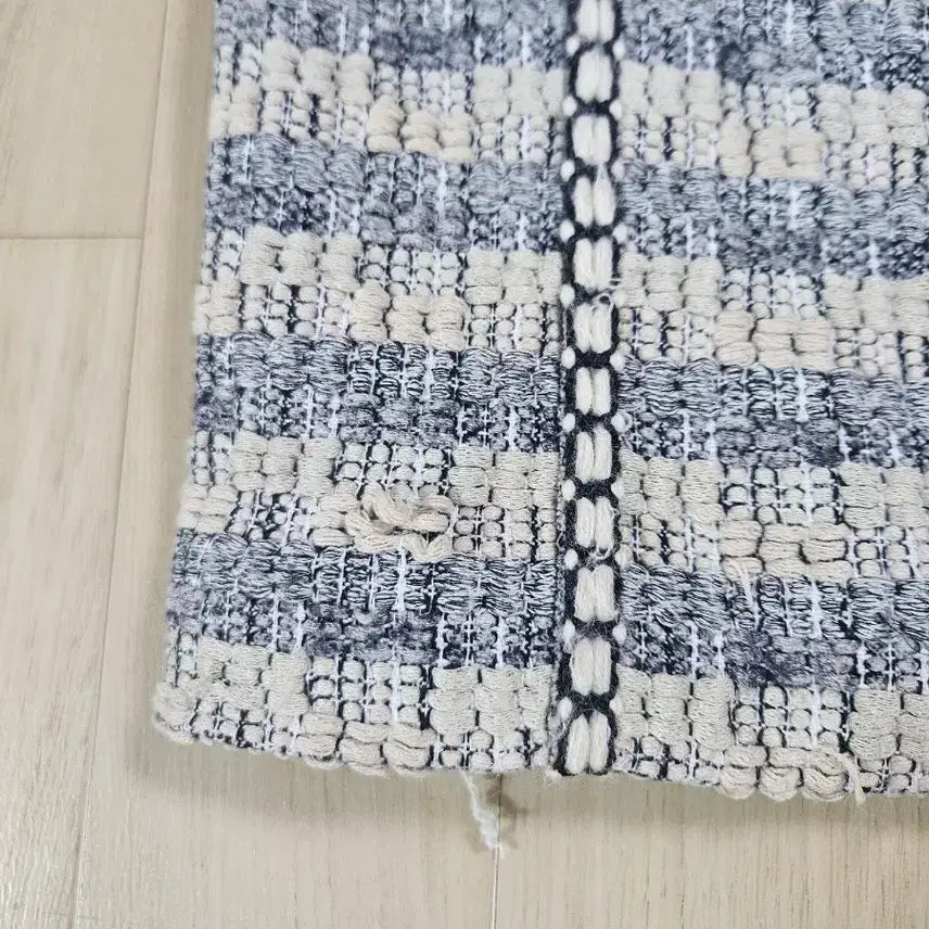 [BUNJANG] Mine Tweed Long Coat 7/6 / [MINE] 한섬 마인  트위드 칠부 롱코트 76