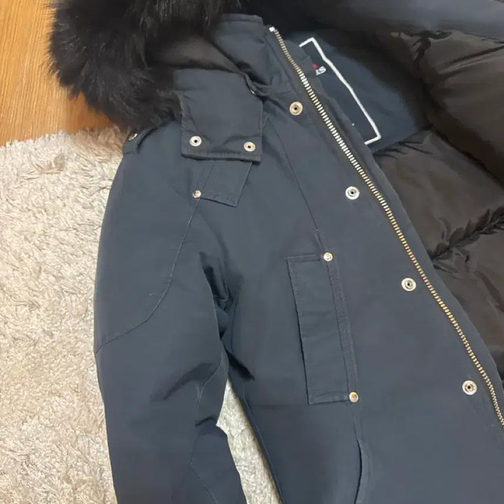 [BUNJANG] Moose Knuckles Black Fur Down Padded Jacket / 무스너클 블랙퍼 다운 패딩 95