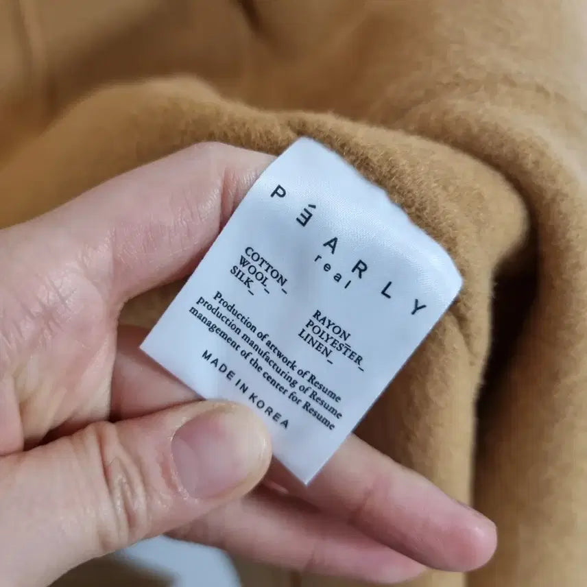 [BUNJANG] Fairy Handmade Wool Coat (Women's 55) / 피어리 핸드메이드 모직코트 여55 ㅡ0114