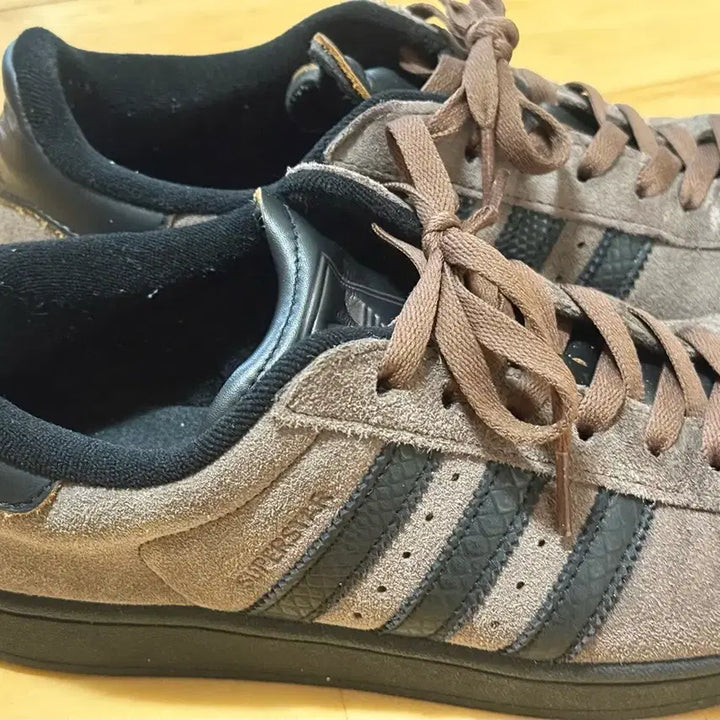 [BUNJANG] Adidas Superstar 2 Brown Core Black Sneakers / 아디다스 슈퍼스타 2 브라운 코어 블랙 260사이즈 판매합니다