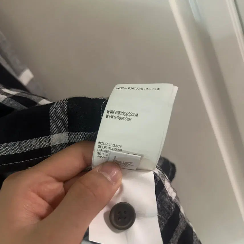 [BUNJANG] Stussy Our Legacy Borrowed Shirt / [M]스투시 아워레가시 보로우드 셔츠 새상품