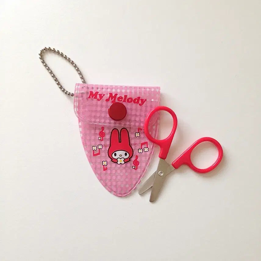 [BUNJANG] My Melody Scissors Keyring / 고전 마이멜로디 미니 가위 키링