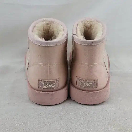 [BUNJANG] UGG Pink Jelly Boots / 210 UGG 어그 핑크 젤리 부츠