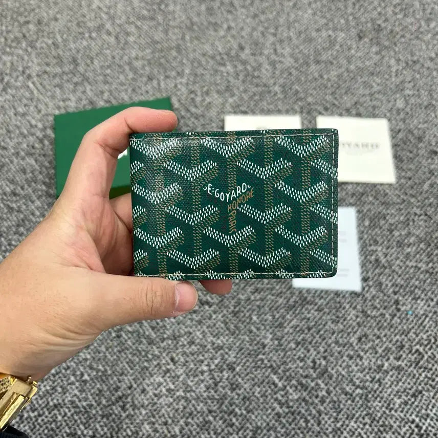 [BUNJANG] Goyard Insert Card Wallet Green / {정품} 고야드 인서트 카드지갑 그린