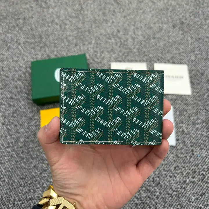 [BUNJANG] Goyard Insert Card Wallet Green / {정품} 고야드 인서트 카드지갑 그린